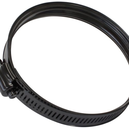 Constant Tension Dual Bead Black Stainless Hose Clamp78mm (3.07″) to 95mm (3.74″) Clamping Range AF28-7895BLK