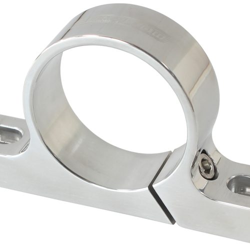 Billet Coil Mount Bracket suit 2-1/8″ diam. MSD Ignition Coils Polished Finish. AF64-2900