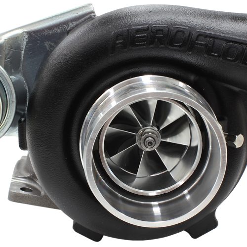 BOOSTED 5447 .64 Turbocharger 495HP, Hi Temp Black Finish Internal Wastegate, T25 / T28 Inlet Flange, 5-Bolt Exhaust Flange AF8005-2005BLK